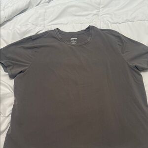 SKIMS Men’s Crew Neck T-Shirt — Charcoal Gray